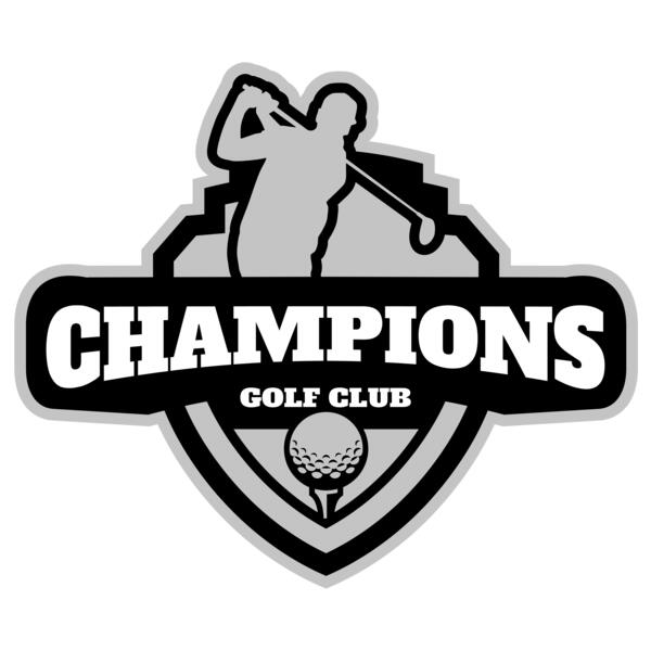 Champions Golf Club logo template Vignette
