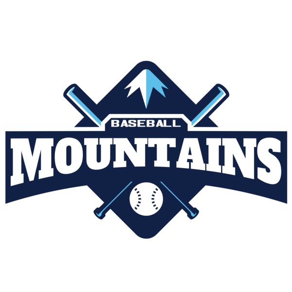 Mountains Baseball logo 01 Vignette