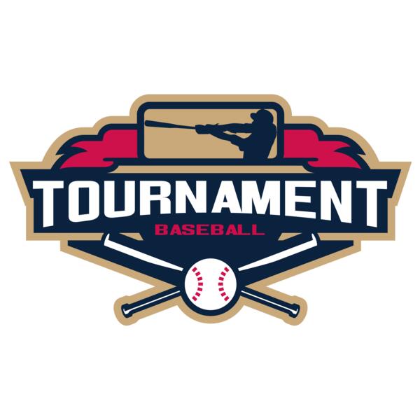Tournament Baseball logo 01 Vignette