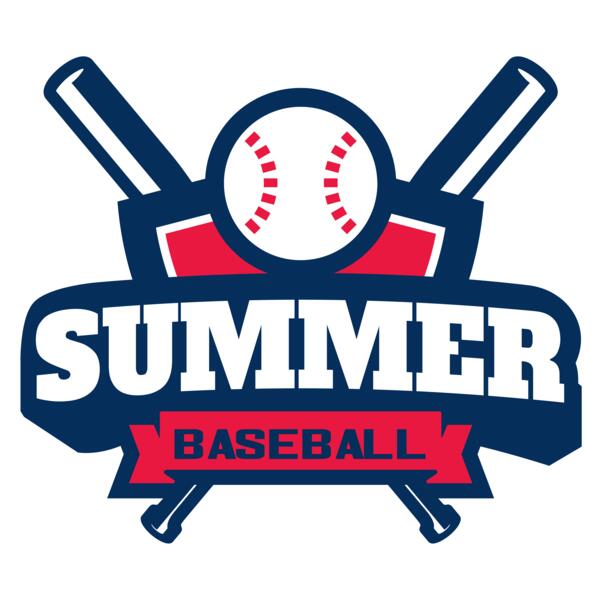 Summer Baseball logo 01 Vignette