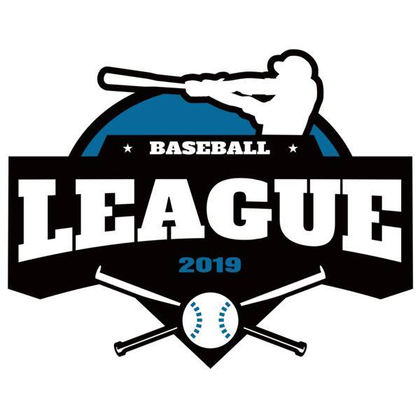 League Baseball logo 01 Vignette