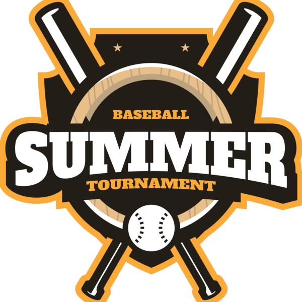 Summer Tournament Baseball logo 01 Vignette