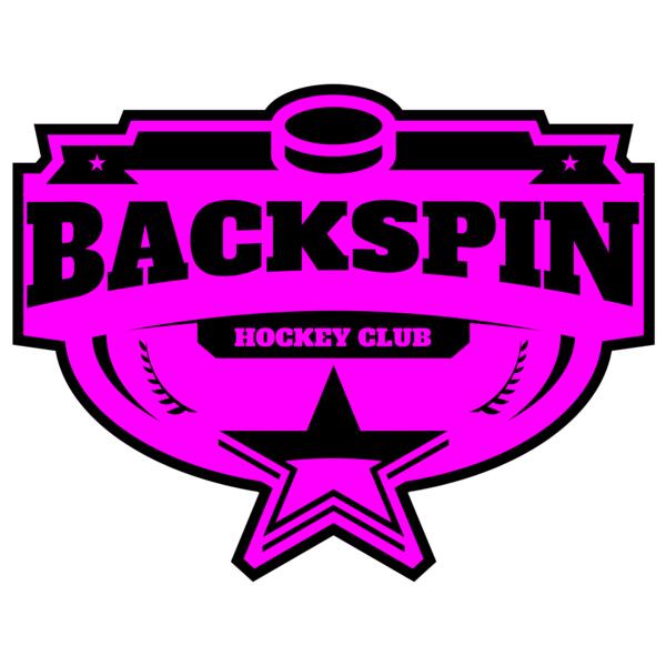 Backspin Hockey Club logo template Vignette