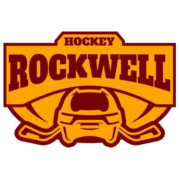Rockwell Hockey logo template 02 Vignette