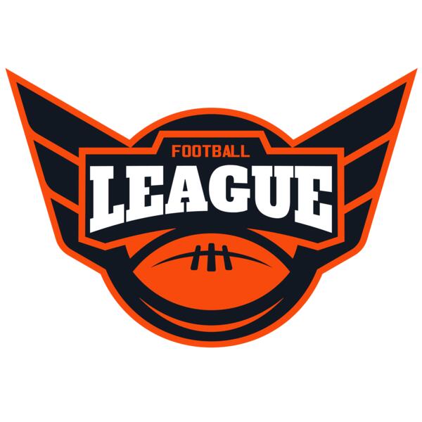 League Football logo template Vignette