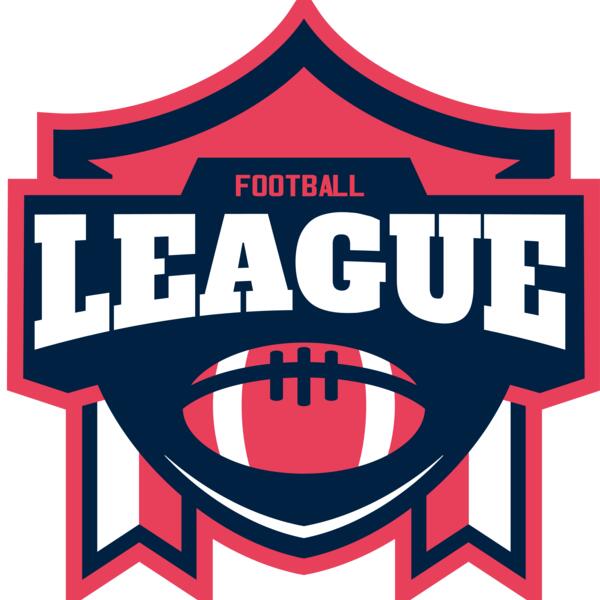 League Football logo template 02 Vignette