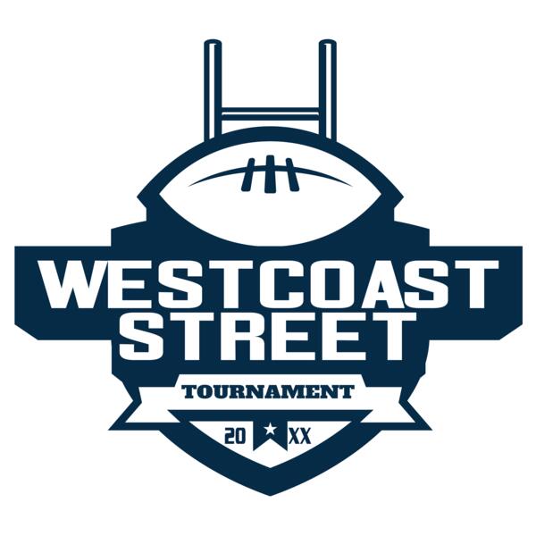 West Coast Street Tournament logo template Vignette