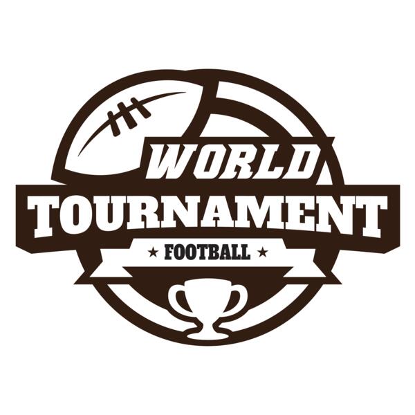 World Tournament Football logo template Vignette
