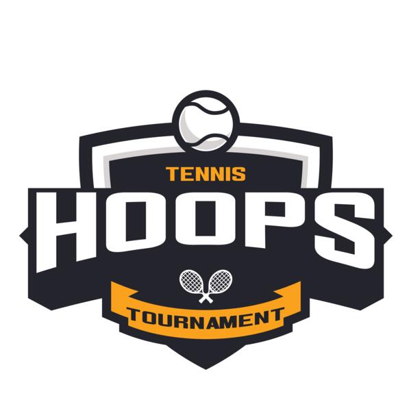 Hoops Tennis Tournament logo 01 Vignette