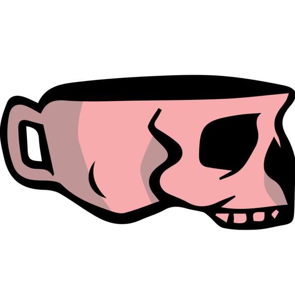 Elements Skull logo template 05 Vignette