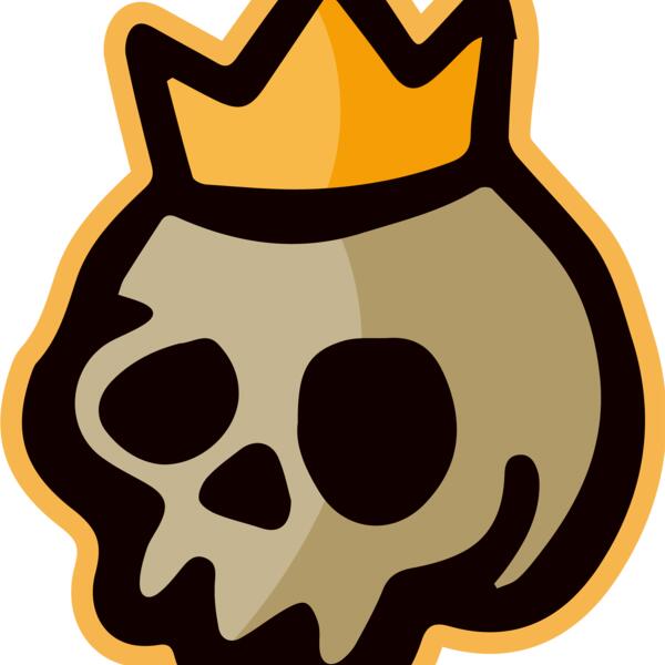 Elements Skulls logo template 12 Vignette