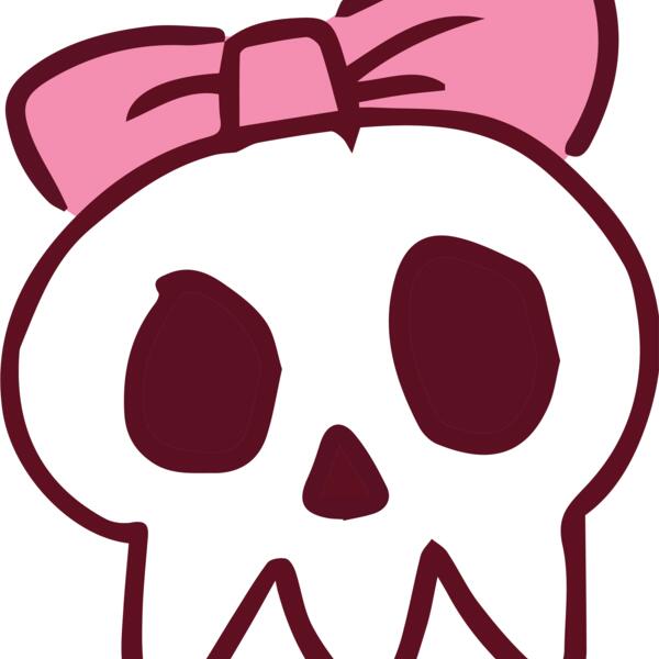 Elements Skulls logo template 14 Vignette