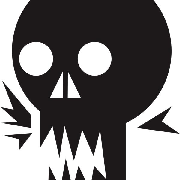 Elements Skulls logo template 19 Vignette