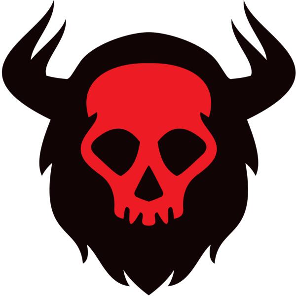 Elements Skulls logo template 20 Vignette