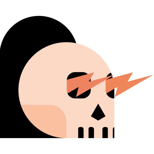 Elements Skulls logo template 22 Vignette