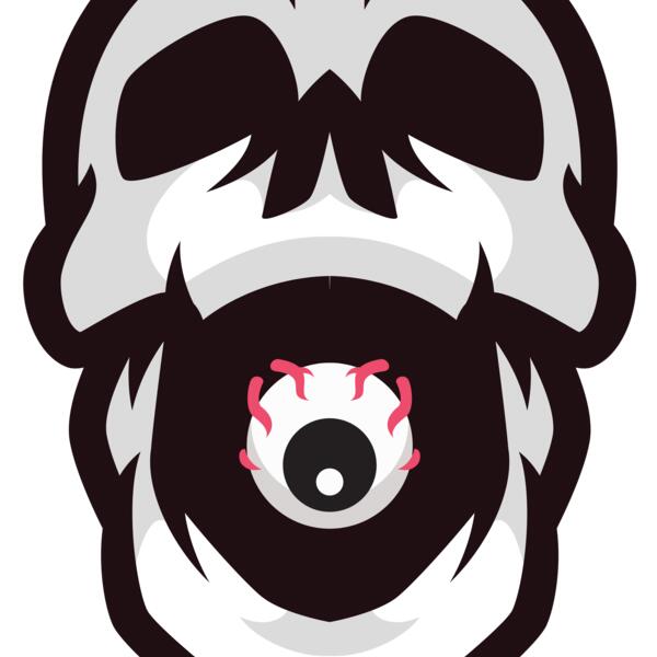 Elements Skulls logo template 24 Vignette