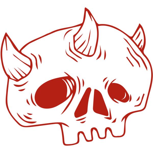 Elements Skulls logo template 28 Vignette