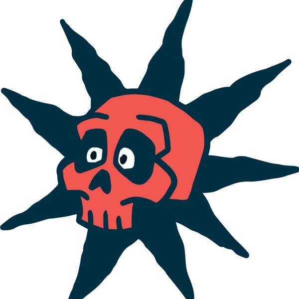 Elements Skulls logo template 52 Vignette