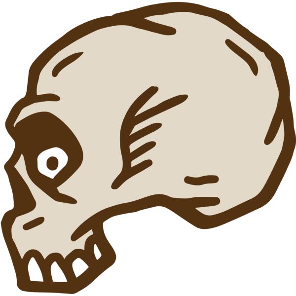 Elements Skulls logo template 54 Vignette