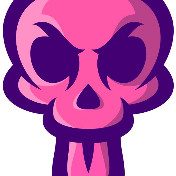 Elements Skulls logo template 57 Vignette