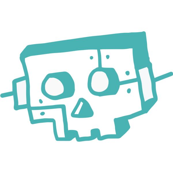 Elements Skulls logo template 61 Vignette