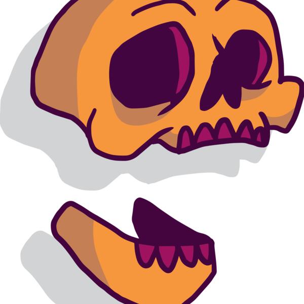 Elements Skulls logo template 79 Vignette