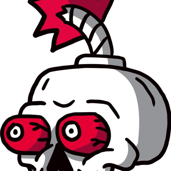 Elements Skulls logo template 85 Vignette