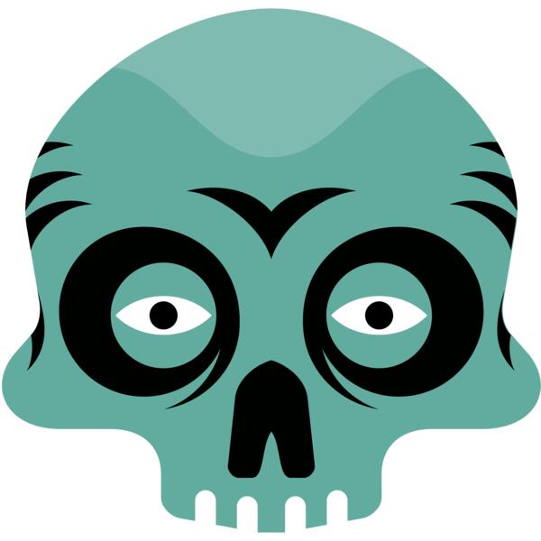 Elements Skulls logo template 98 Vignette