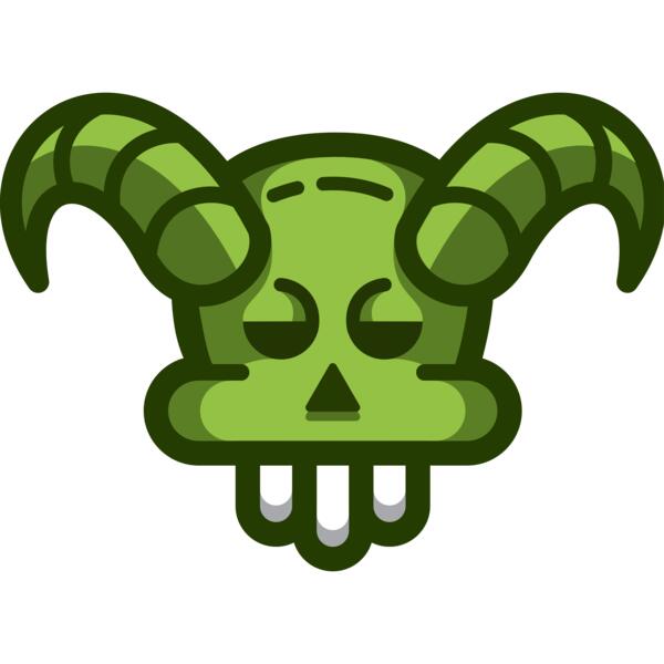 Elements Skulls logo template 114 Vignette