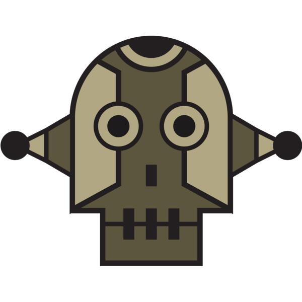 Elements Skulls logo template 150 Vignette