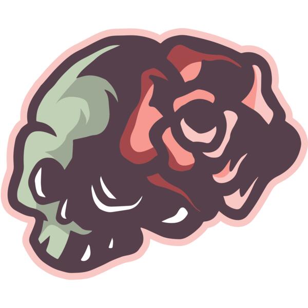 Elements Skulls logo template 154 Vignette