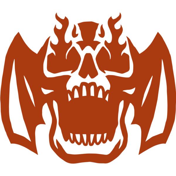 Elements Skulls logo template 178 Vignette