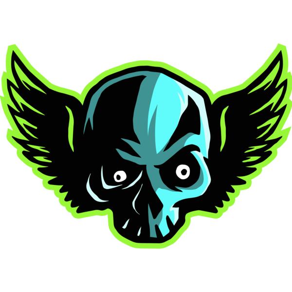 Elements Skulls logo template 180 Vignette