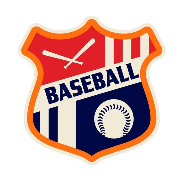 Baseball Logo Team 08 Vignette