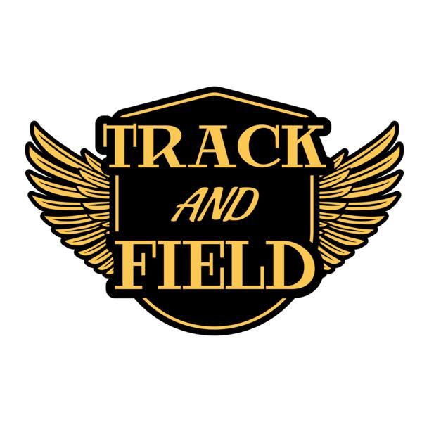 Track & Field Team Logo 13 Vignette