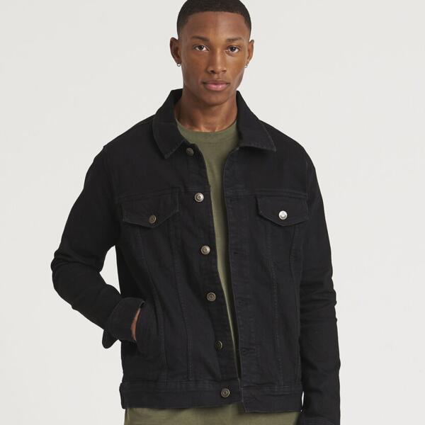 Veste en jean denim homme Vignette