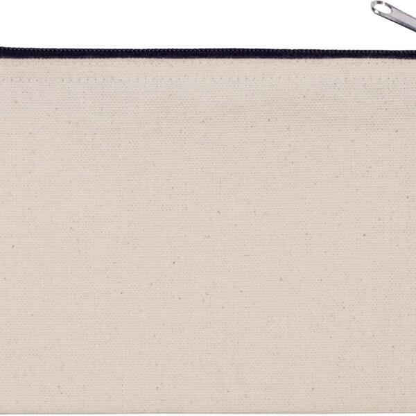 Pochette en coton canvas Vignette
