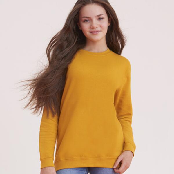 Sweat col rond 80% coton enfant Vignette