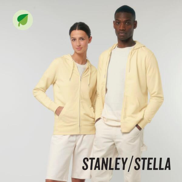 Sweatshirt zippee premium BIO Vignette