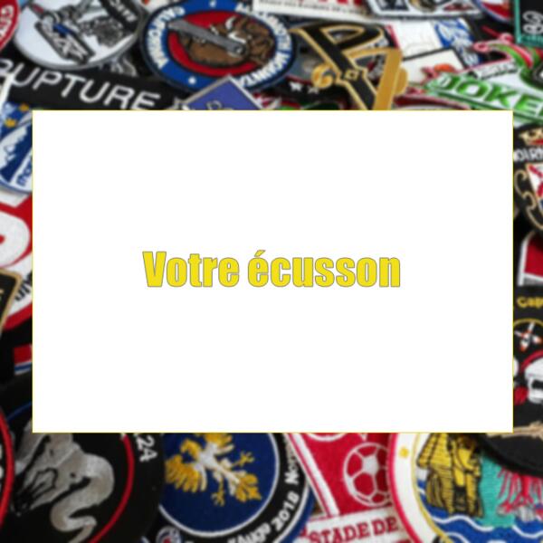 Ecusson a la forme Vignette