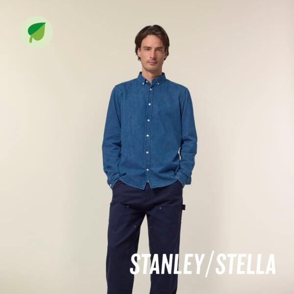 Chemise denim homme premium BIO Vignette