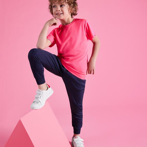 T-shirt technique polyester recyclé pour enfant Vignette
