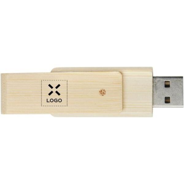 Cle USB Rotate 16 Go en bambou Vignette