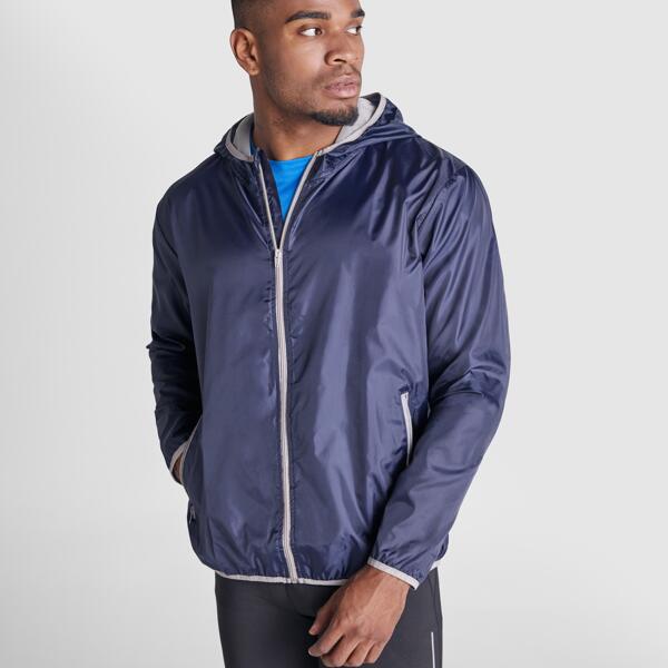 Coupe-vent à capuche unisexe Vignette