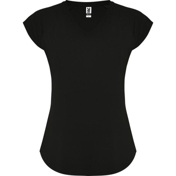 T-shirt technique respirant col V Femme Vignette