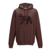 Sweat a capuche 80% coton Vignette