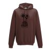 Sweat a capuche 80% coton Vignette