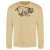 Sweat col rond 80% coton  Vignette