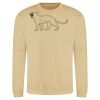 Sweat col rond 80% coton  Vignette
