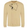 Sweat col rond 80% coton  Vignette